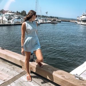 Vintage Checkered Dress